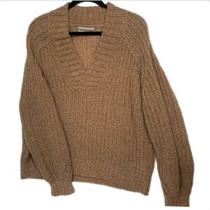 Wool blend antropolgy sweater M